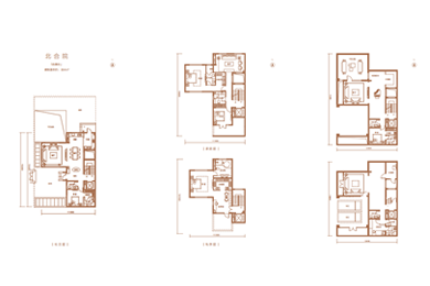 玖瀛府合院户型图北合院