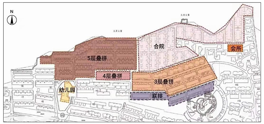 玖瀛府楼盘类型分布图